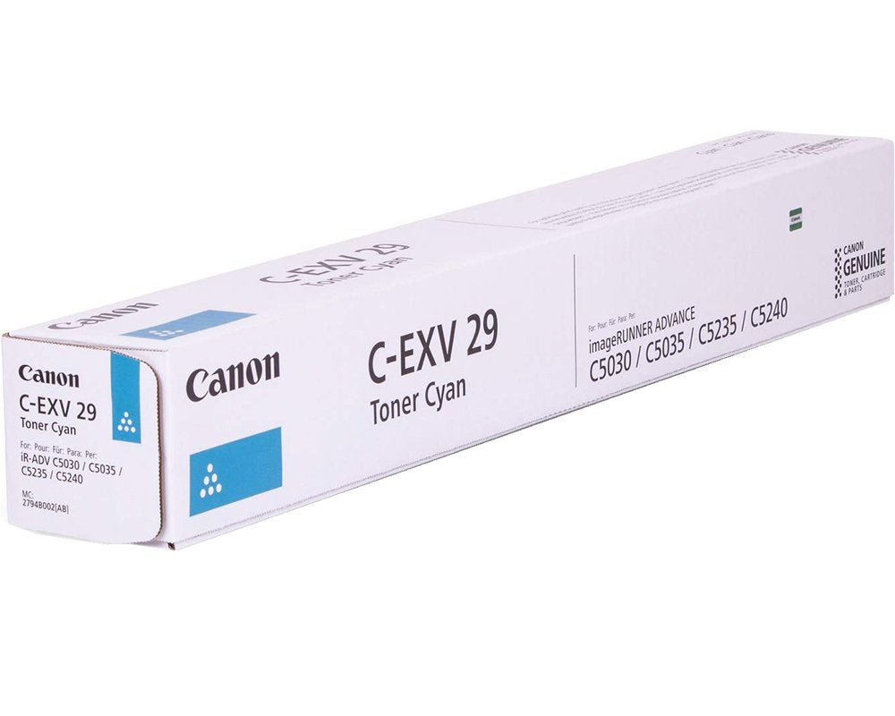 Canon Toner C-EXV29C – cyan, 27000 Seiten – für iR C5030/iR C5035