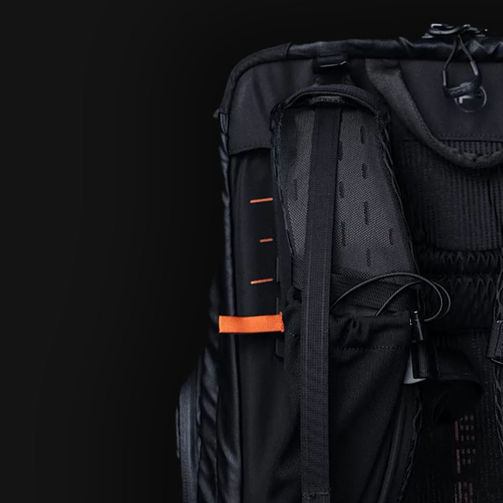 PGYTECH OnePro Flex 40 L Kamerarucksack – Cordura/Polyamid, spritzwassergeschützt – Schwarz