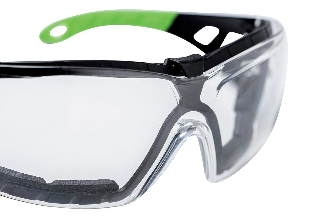Uvex Schutzbrille pheos – klar, beschlagfrei, kratzfest, UV-Schutz