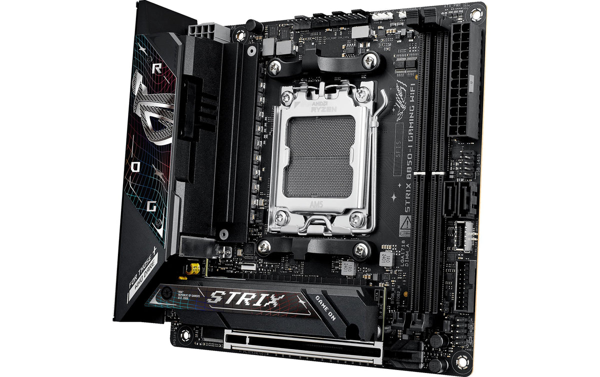 ASUS ROG STRIX B850-I GAMING WIFI – Mainboard – AM5, AMD B850, Mini-ITX, DDR5