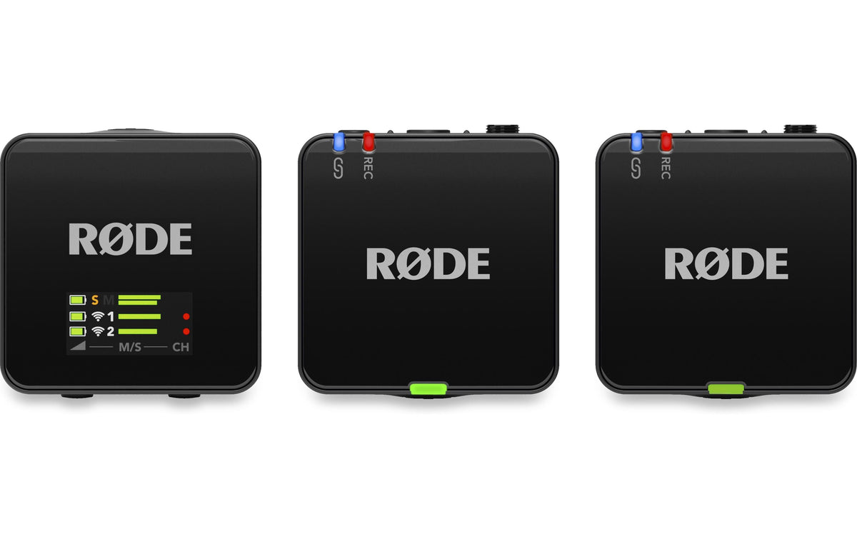 RØDE Wireless GO Gen3 Lavaliermikrofon Set – 3,5 mm Klinke, Kabellos (2,4 GHz), Omnidirektional, 20–20'000 Hz