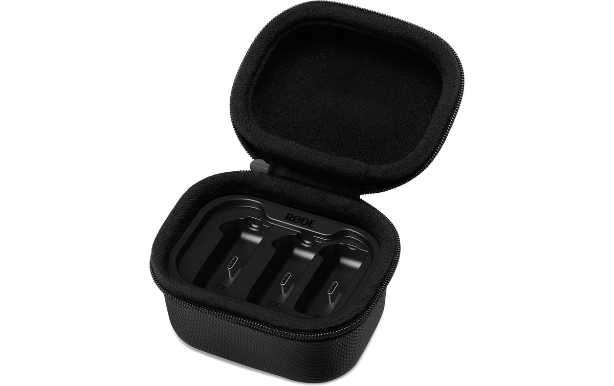 RØDE Chargingcase+ – Koffer/Case für Wireless GO (Gen 3), schwarz