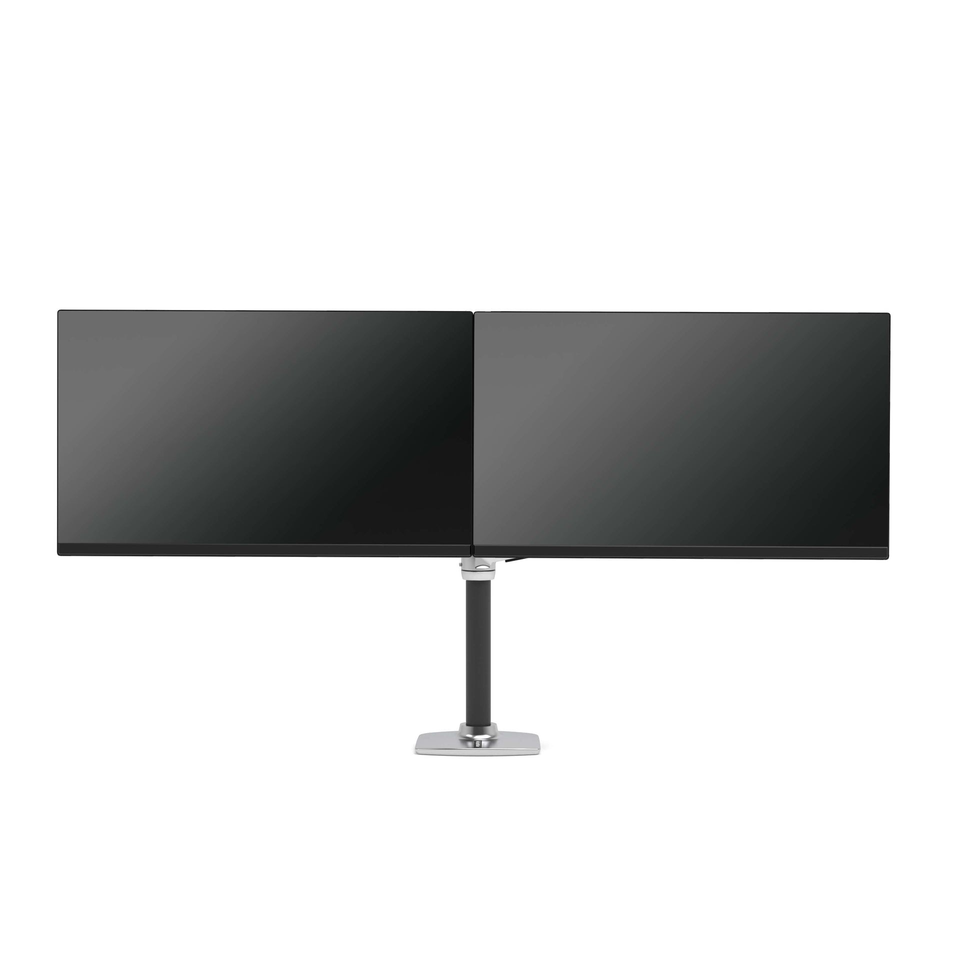 Ergotron LX Dual Stacking Arm – Monitorarm, Dual, Hohe Säule, Schwarz, Poliert
