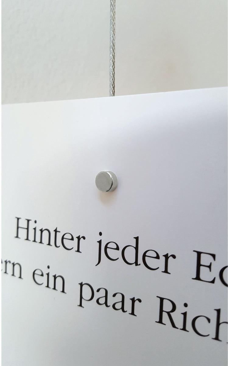 MAUL Tafelmagnete – Ø 10 mm, 10 Stk.