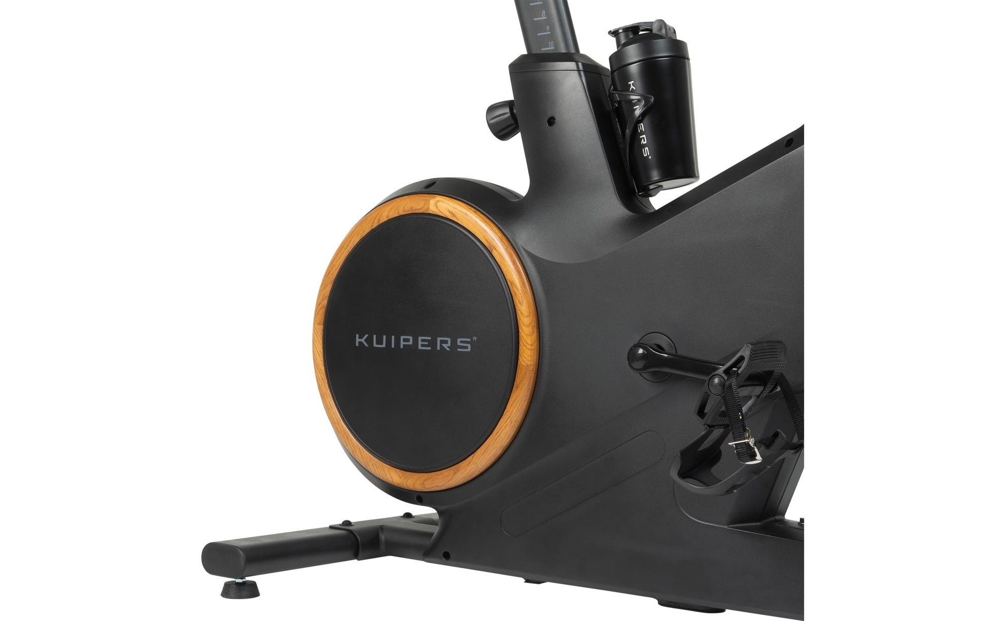 Kuipers Roller-Fahrrad-Trainer S3, 16 kg Schwungmasse, 150 kg Belastbarkeit – Schwarz