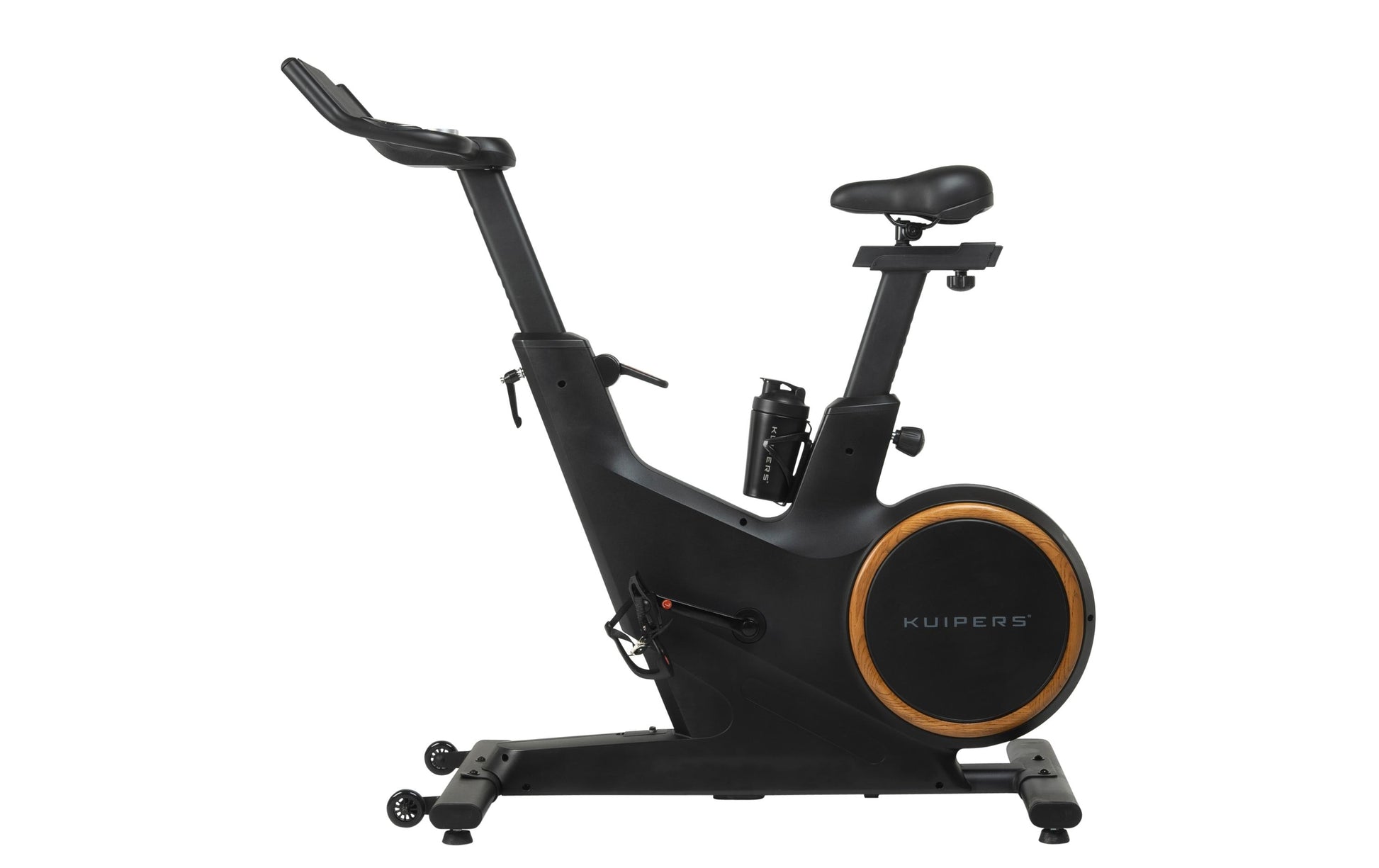 Kuipers Roller-Fahrrad-Trainer S3, 16 kg Schwungmasse, 150 kg Belastbarkeit – Schwarz