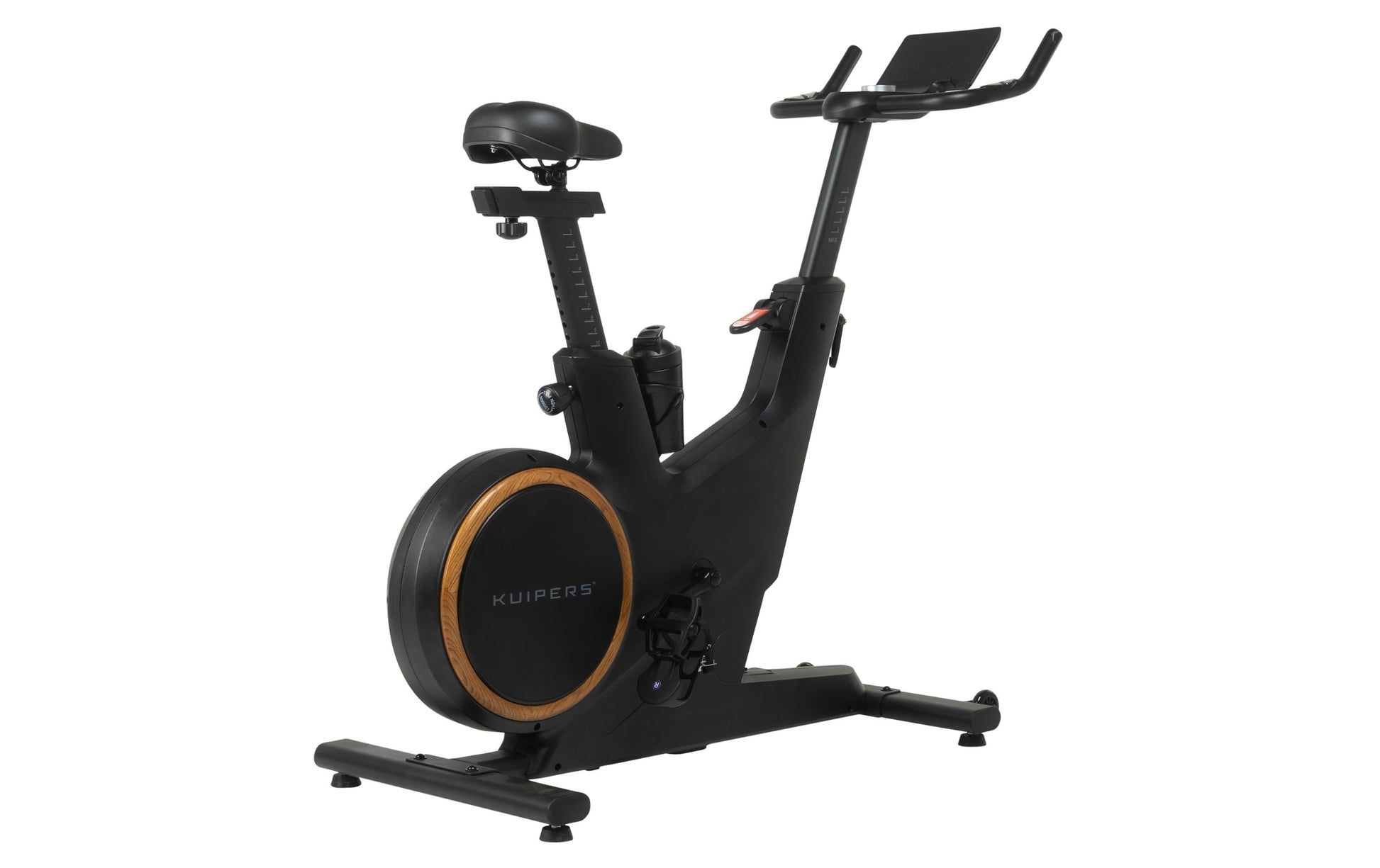 Kuipers Roller-Fahrrad-Trainer S3, 16 kg Schwungmasse, 150 kg Belastbarkeit – Schwarz