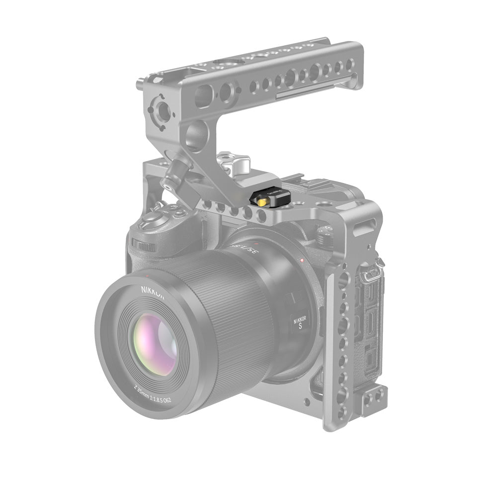 SmallRig Niedrigprofil-NATO-Schiene 50 mm – Aluminium, 21 × 6 × 50 mm – 1/4" Gewinde, Schrauben enthalten