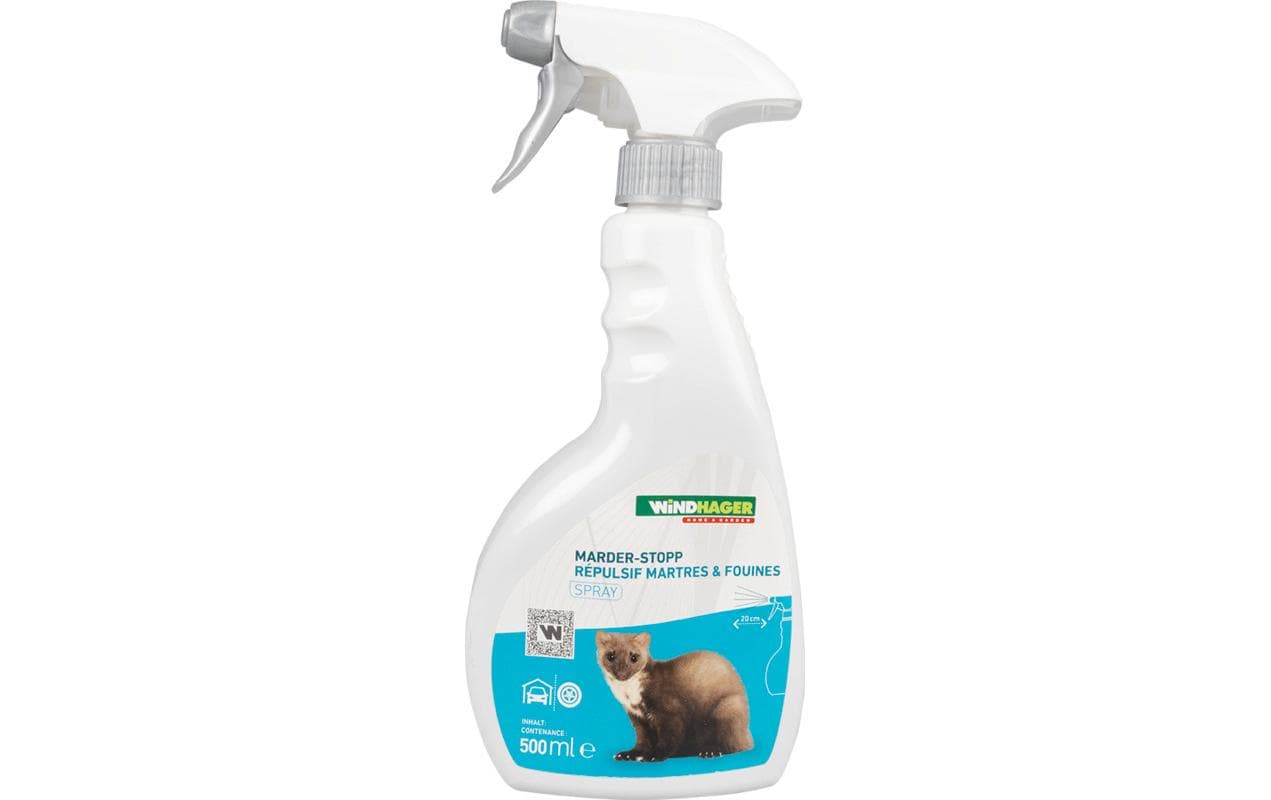 Windhager Marderabwehr Spray – 500 ml – für Marder
