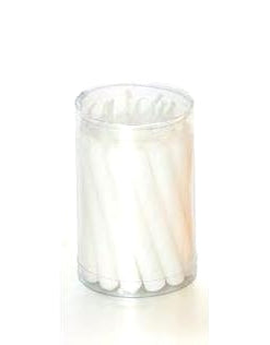 Balthasar Baumkerzen – 20-teilig – Ø 1,2 × 10,2 cm, weiss