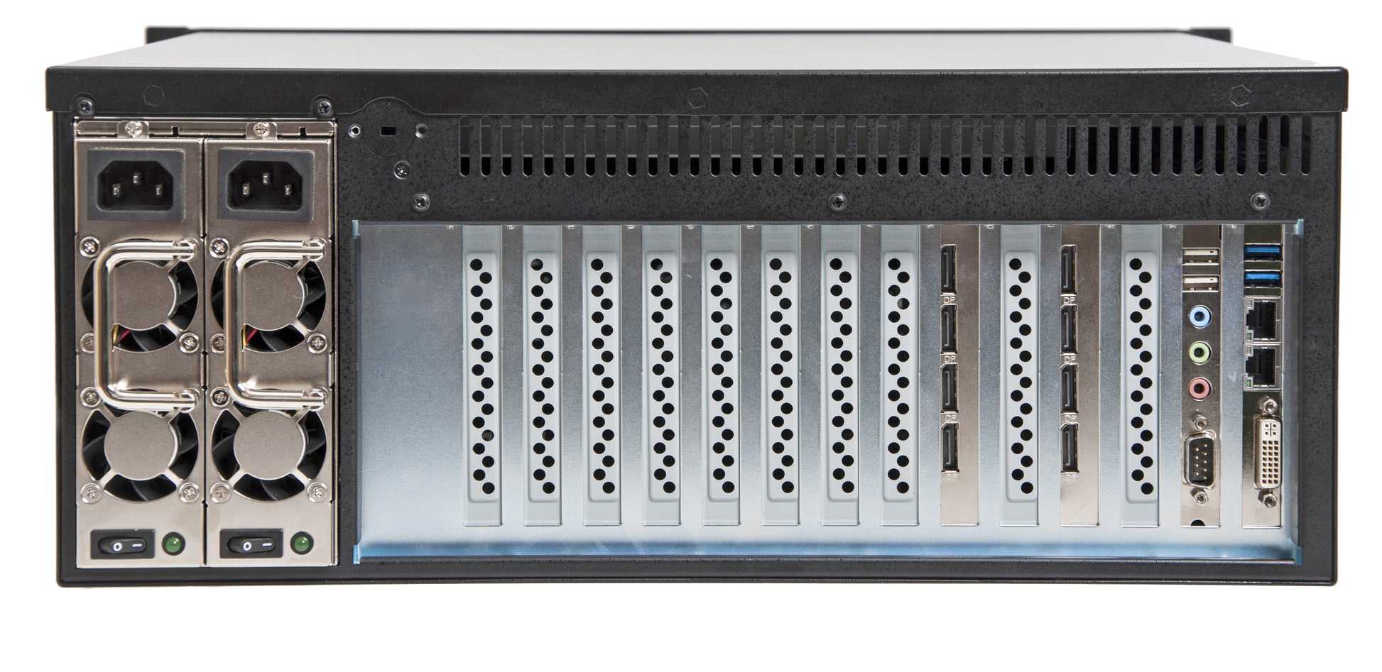 Datapath VSN972-RPSU – Video-Wand-Controller, 9× PCIe-Steckplätze, 1× HDMI-Ausgang, für Windows 10 LTSB