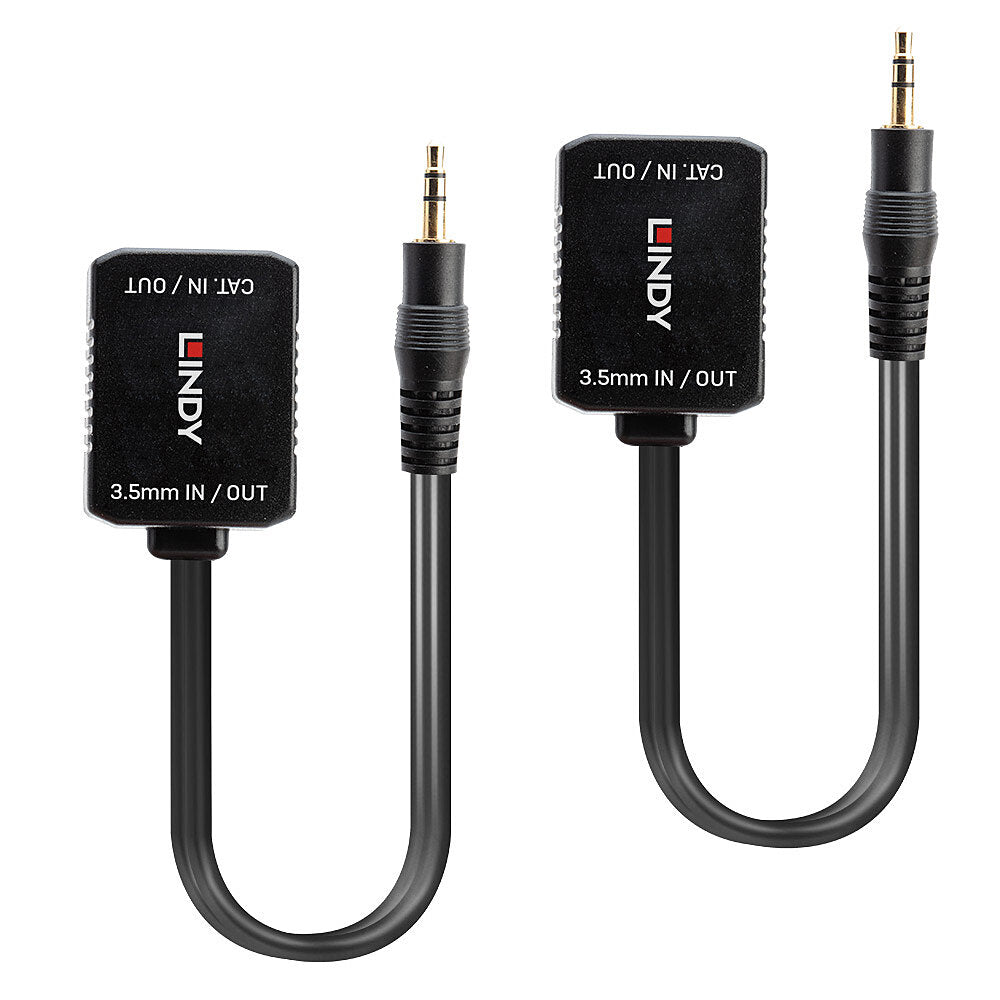 Lindy Audio-Kabel 3,5 mm zu RJ-45 – Audio-Kabel, 3,5 mm Klinke > RJ-45, Cat-5/6, bis 100 m