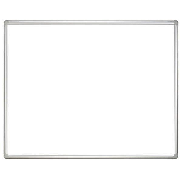 Franken Whiteboard – 120 × 150 cm, lackierter Stahl, magnetisch, Aluminiumrahmen, Wandmontage