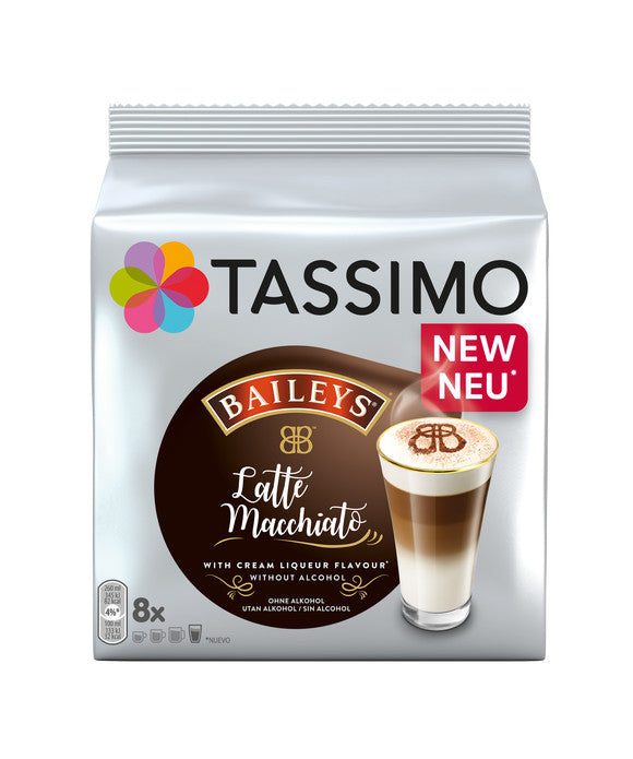 TASSIMO Jacobs Latte Macchiato – T DISC – Baileys, 40 Getränke