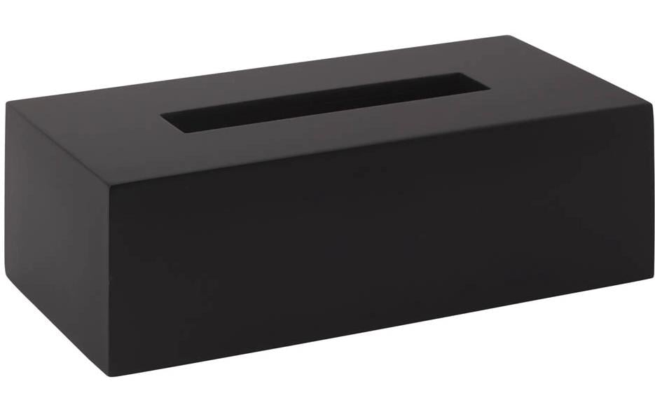 Aquanova Serviettenspender – Kunststoff, Schwarz, Tisch, 265 × 80 × 133 mm