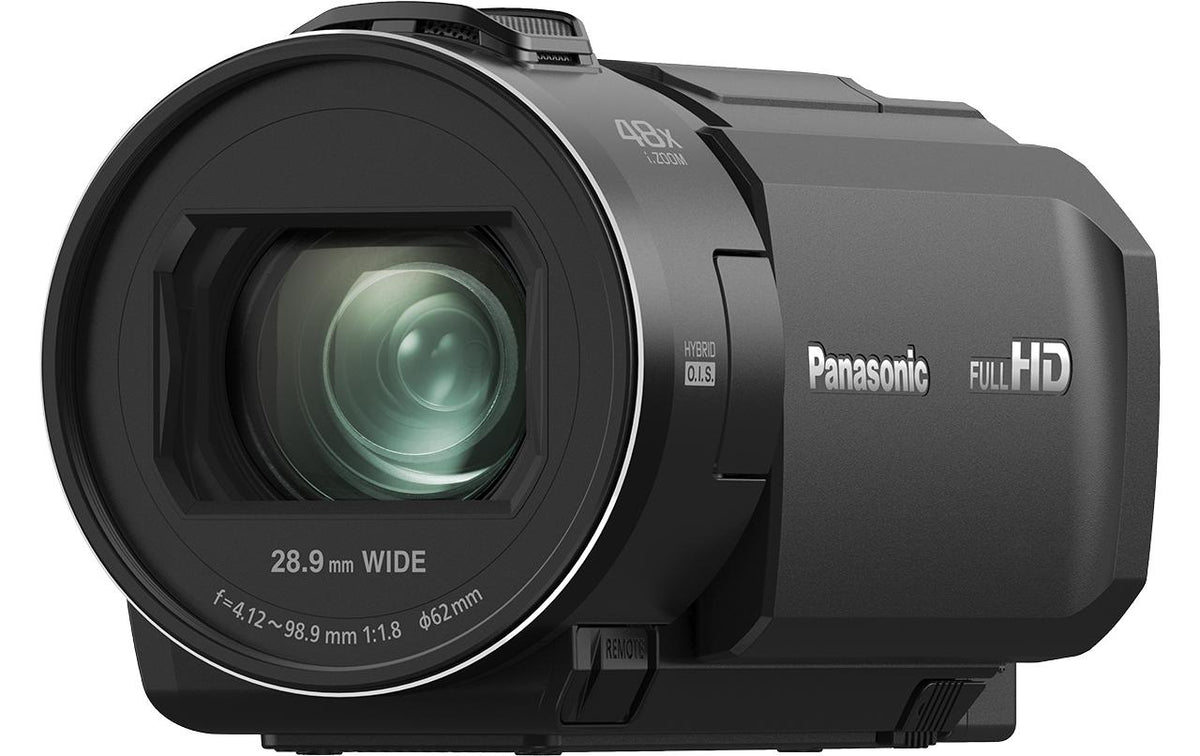 Panasonic HC-V900E-K – Camcorder, 1080p, 24× optischer Zoom, schwarz