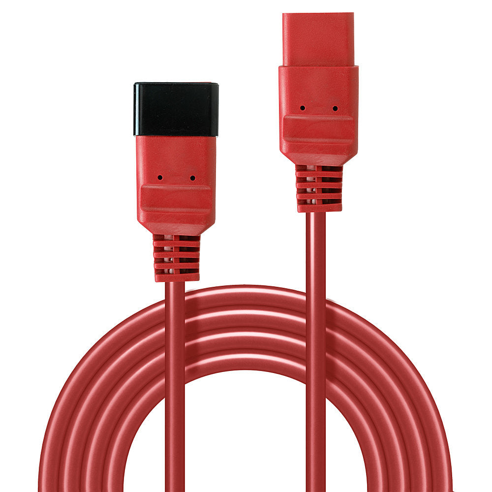 Lindy Netzkabel, IEC C19 auf IEC C20, 2 m, Rot