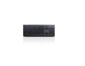 Lenovo Keyboard Universal RF – Tastatur – 2,4 GHz USB‑A (Nano-Empfänger) – QWERTZ (CH) – schwarz