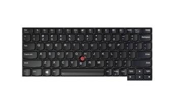 Lenovo FRU01EN595 Tastatur für ThinkPad X270 – Dänisch, Schwarz