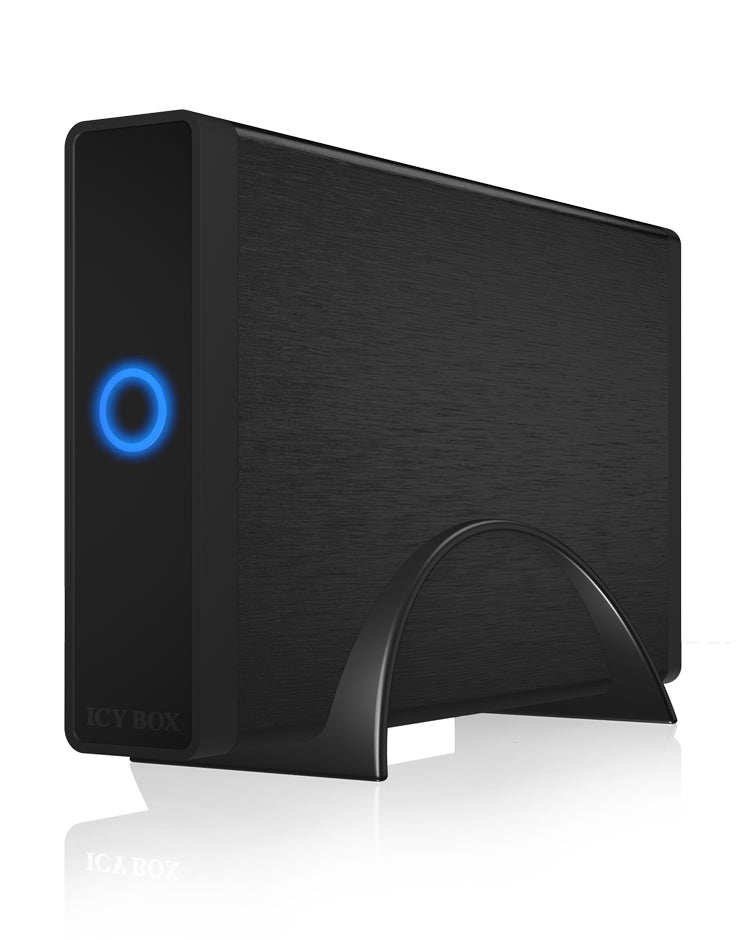 ICY BOX IB-377U3 – 1-Bay Desktop HDD-Gehäuse – für 3,5" HDD, SATA