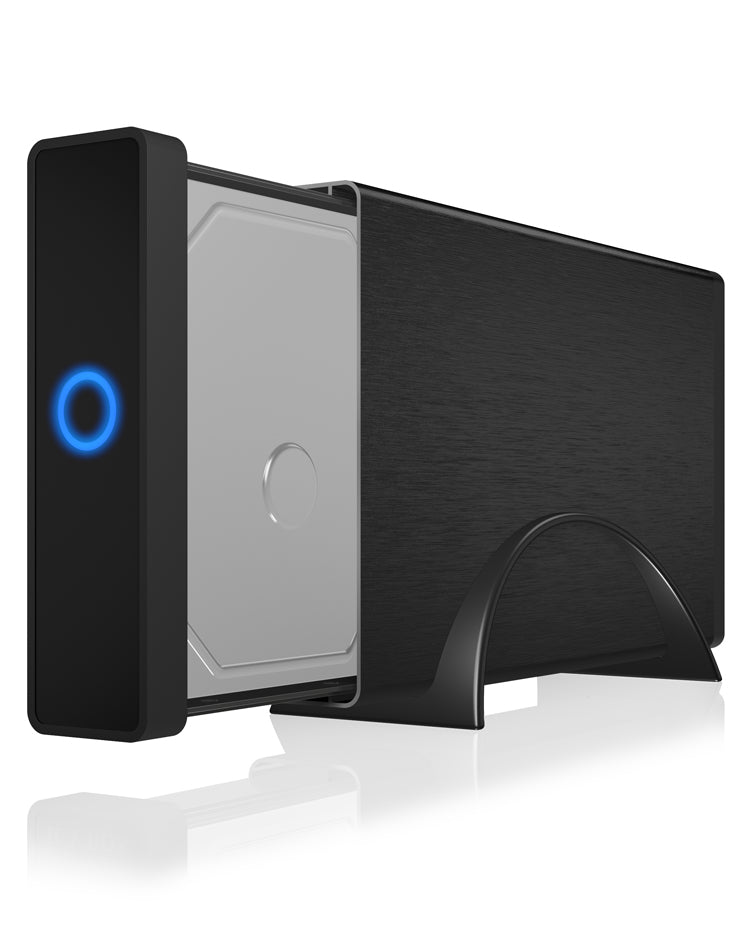 ICY BOX IB-377U3 – 1-Bay Desktop HDD-Gehäuse – für 3,5" HDD, SATA