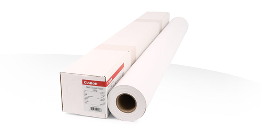 Canon Inkjet-Folie Rolle 1514C Weiss – matt, 106,7 cm × 30,5 m, 115 g/m², Inkjet