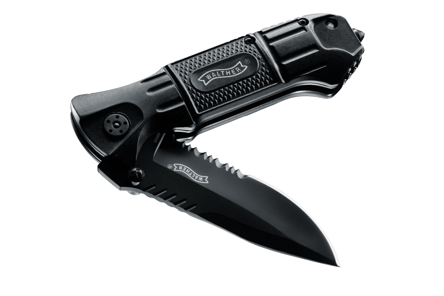 Walther 5.0715 – Klappmesser 85 mm, Aluminium, Liner-Lock