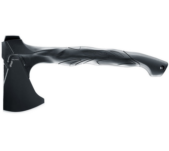 Walther MFA I Axt – Länge 365 mm, Klingenlänge 90 mm, Gewicht 0,875 kg – inkl. Holster mit Gürtelschlaufe