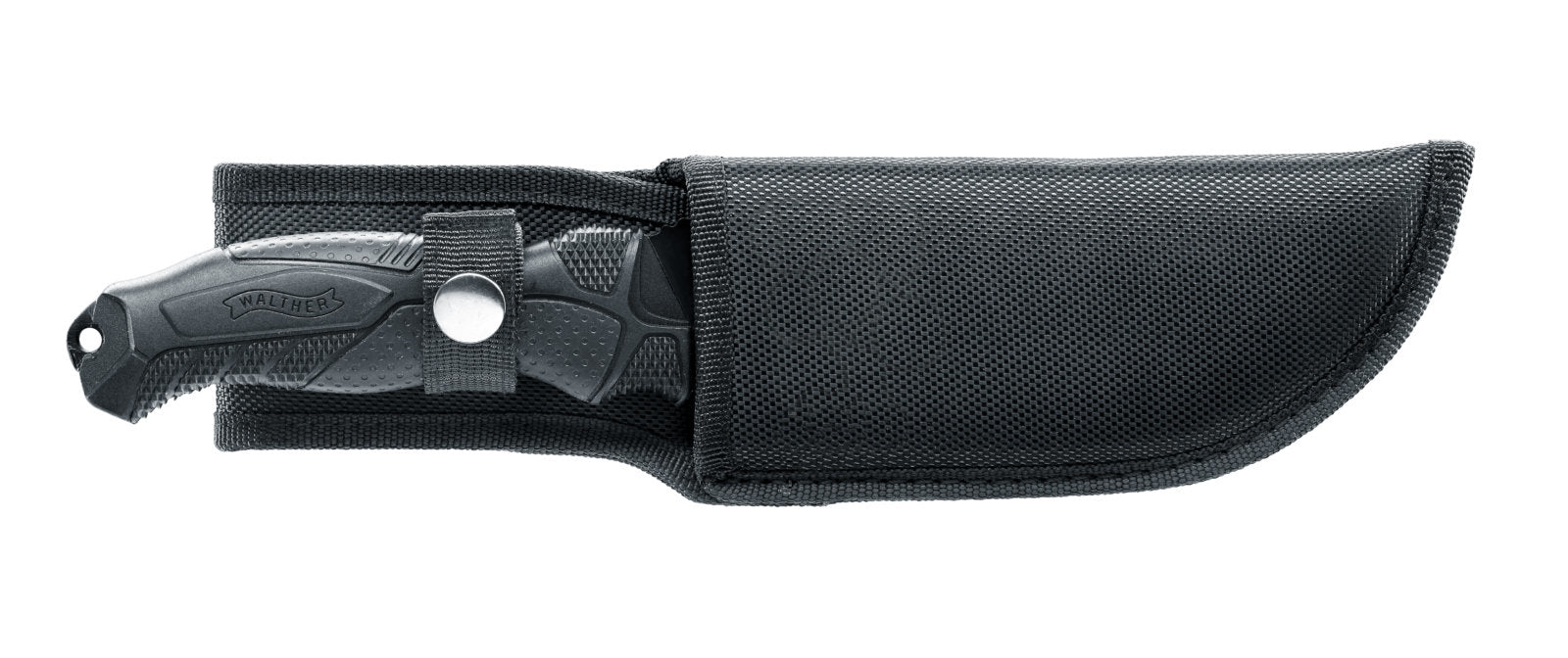 Walther OSK I – Outdoormesser 147 mm, beschichteter 440er Stahl, inkl. Scheide, schwarz