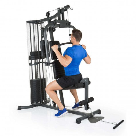 HAMMER Ultra – Kraftstation, 130 kg, 60 kg Gewichteblock – Schwarz
