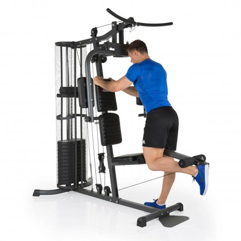 HAMMER Ultra – Kraftstation, 130 kg, 60 kg Gewichteblock – Schwarz