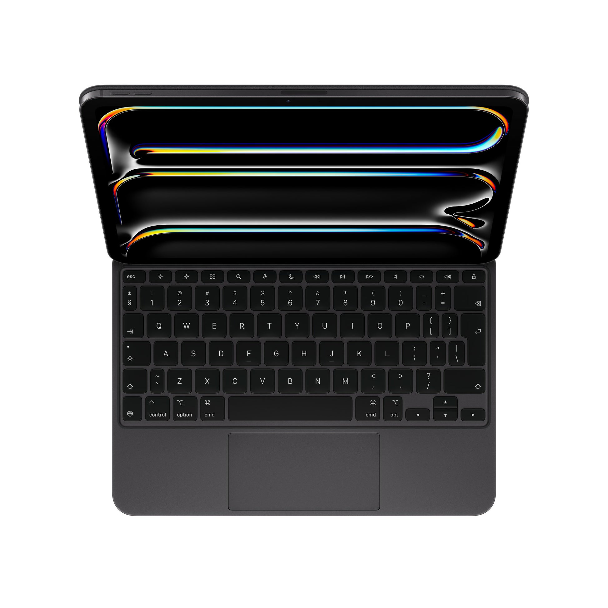 Apple Magic Keyboard – Docking-Tastatur mit Trackpad – QWERTY (US-INT) – Schwarz – für iPad Pro 11" (M4)