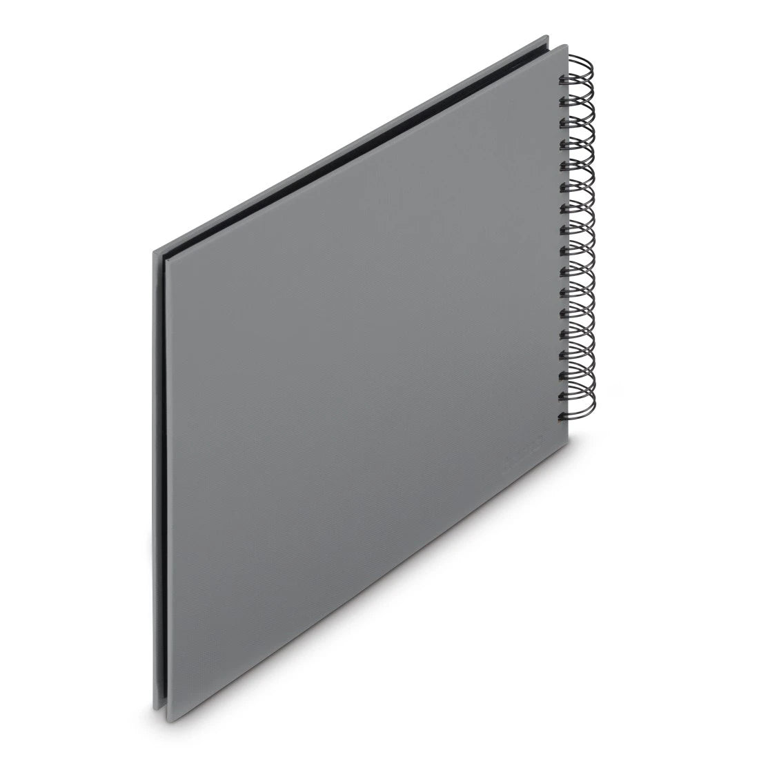 Hama Fine Art – Fotobuch, Spiralbindung, Schwarz, 28 × 24 cm, Papier, Grau
