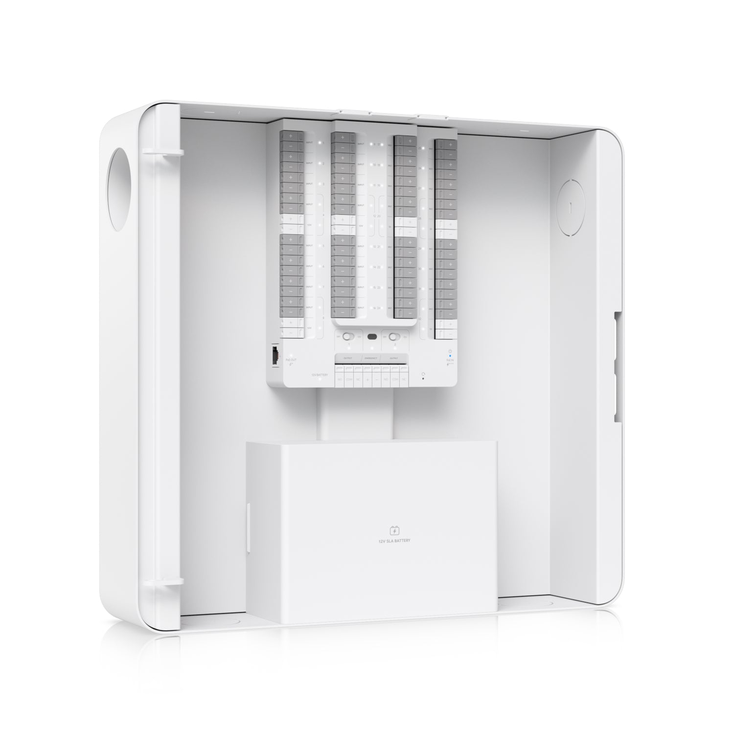Ubiquiti Sensor-Hub/Pod, PoE++, 32 Zonen, 33 Eingänge, für SuperLink Gateway & PoE++/10G PoE+++ Adapter