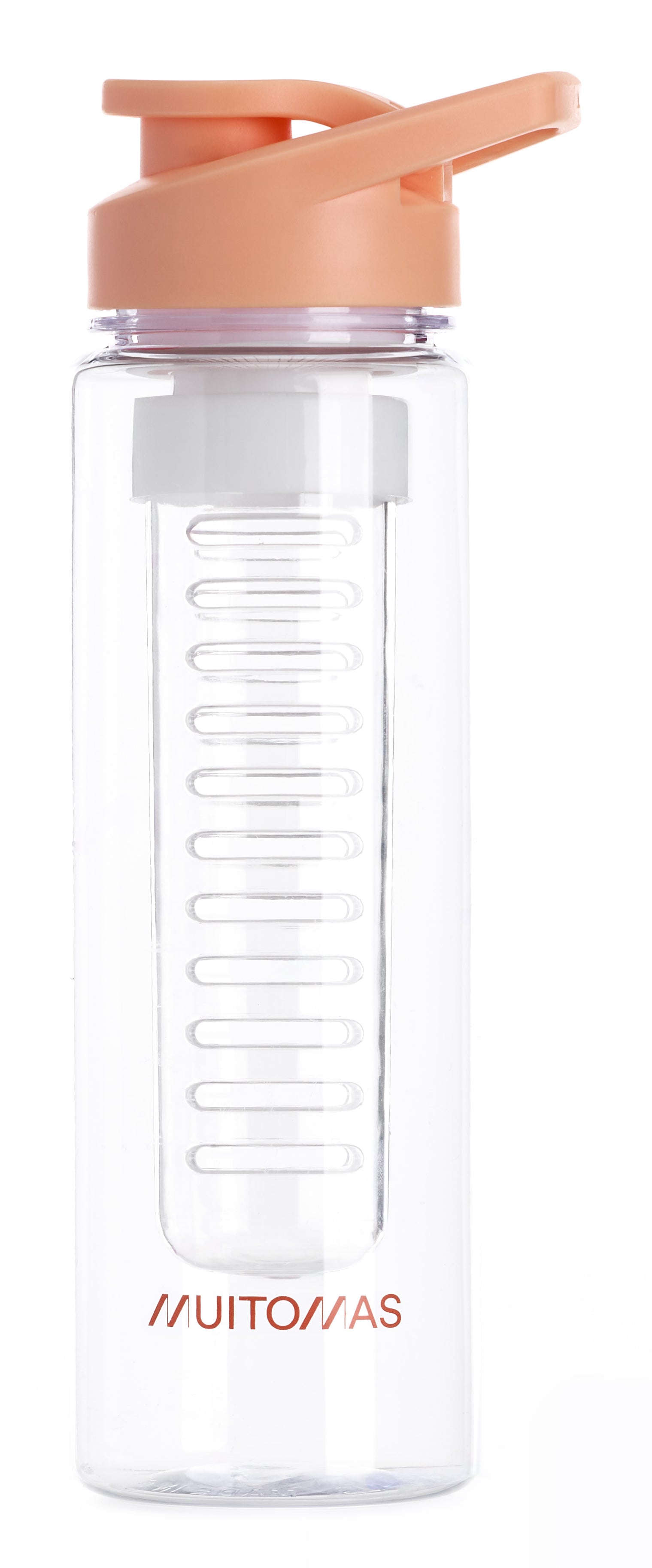 Muitomas Trinkflasche 700 ml – Kunststoff, Schraubdeckel, Pfirsich