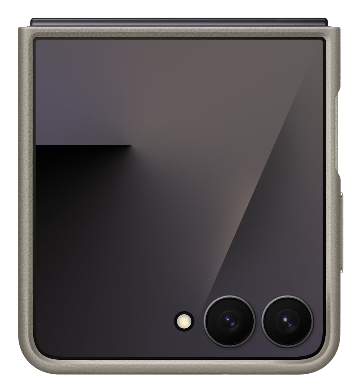 Samsung Backcover – für Samsung Galaxy Z Flip7, Graubraun