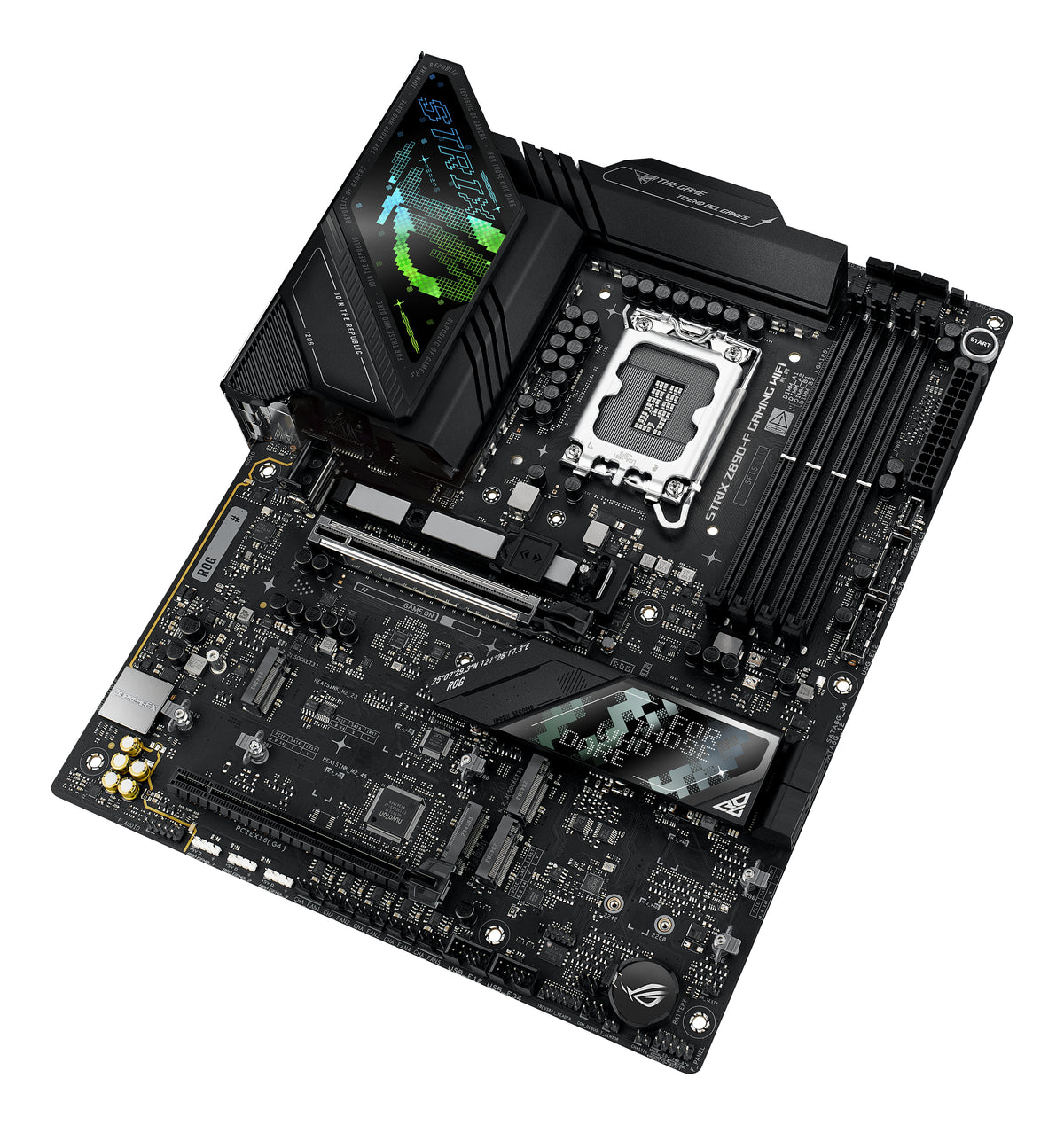 ASUS ROG STRIX Z890-F GAMING WIFI – Mainboard – LGA 1851, Intel Z890, ATX, DDR5