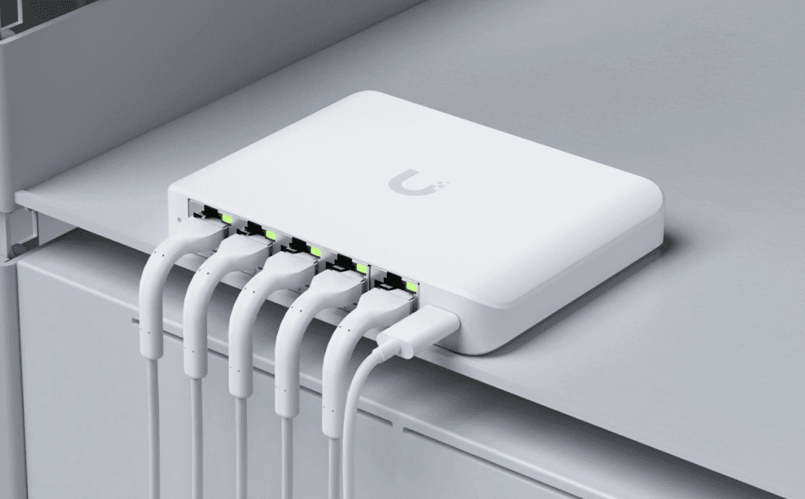 Ubiquiti Managed Switch – 5× 2,5G, PoE, Desktop