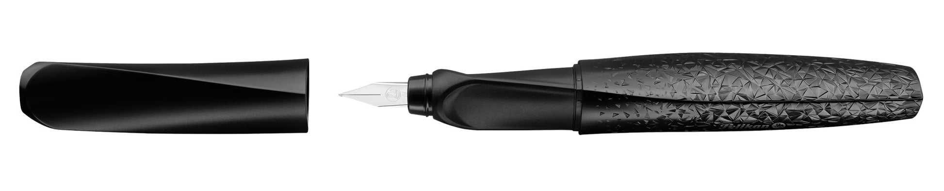 Pelikan Twist Structure – Füllfederhalter – M – Schwarz – Edelstahl