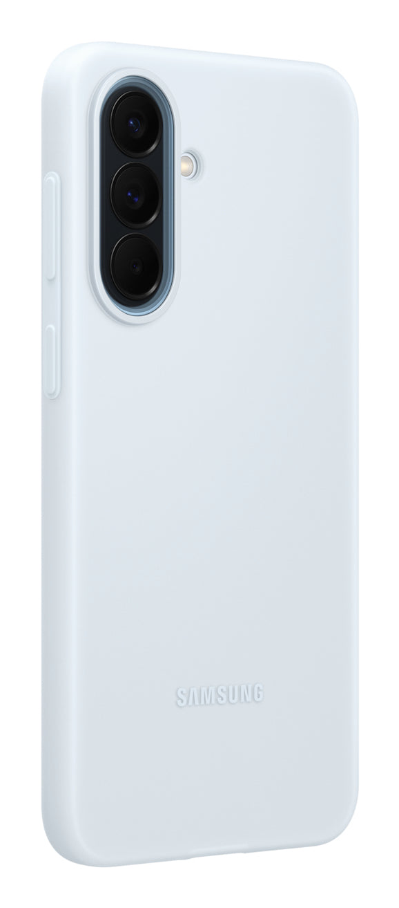 Samsung Backcover – für Galaxy A57 5G, Silikon, Hellblau, kratzresistent, tropfsicher