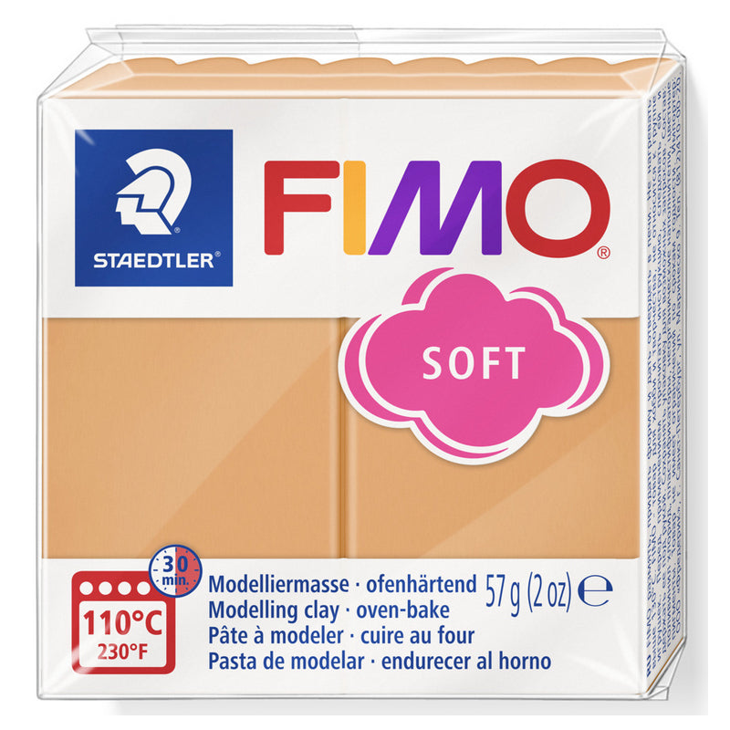 Staedtler Modelliermasse (ofenhärtend), weich, Papaya Sorbet, 57 g, 2 Stk.