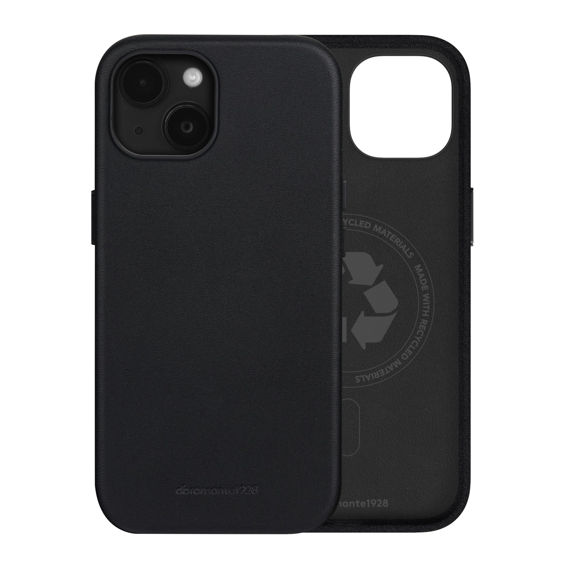 dbramante1928 Roskilde 2 Backcover – für Apple iPhone 15, MagSafe, Leder, schwarz
