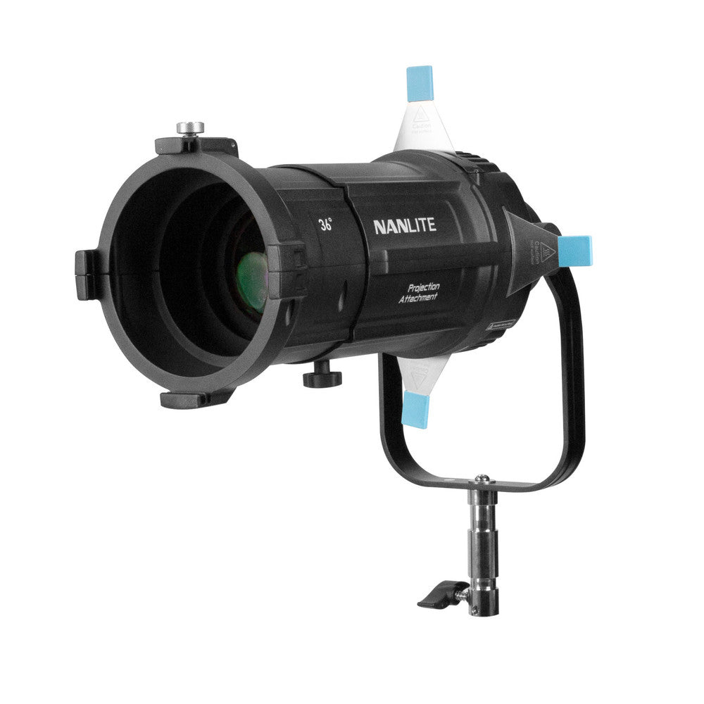 Nanlite Projektionsaufsatz – für Forza (200, 300 II, 300B I, usw.) – 36° – Schwarz – 1 Stk.