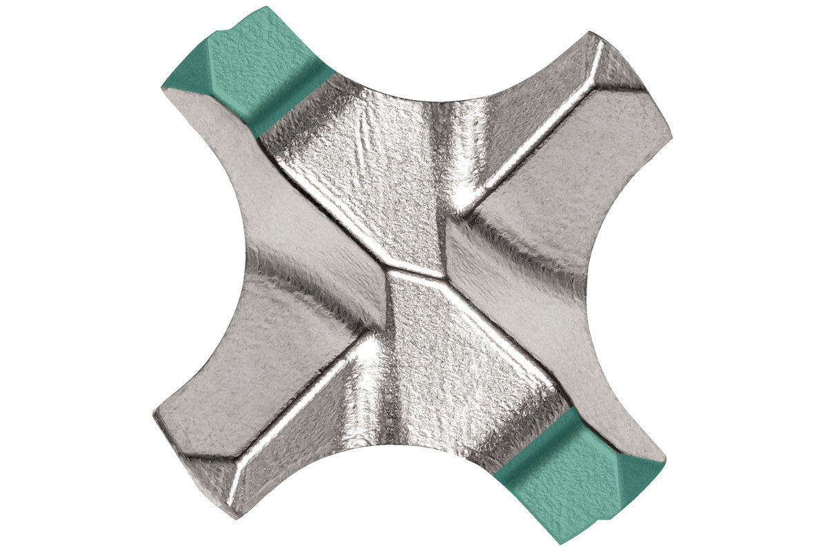 Metabo Hammerbohrer SDS Plus 8 × 465 mm Hartmetall – 4-Schneider – für Mauerwerk & Beton