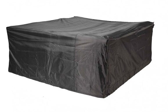 AeroCover Abdeckung für Sitzgruppe – 160 × 150 × 85 cm, schwarz, Ripstop-Polyester, wasserfest