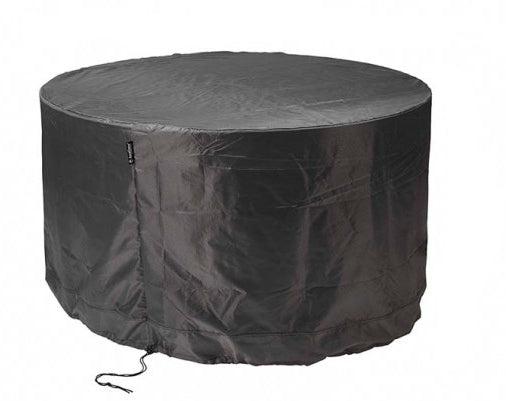 AeroCover Schutzhülle – Ø200 × 85 cm, Schwarz, Ripstop-Polyester