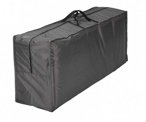 AeroCover Schutzhülle rechteckig 125 × 32 × 50 cm, schwarz, Polyester, wetterfest, für Gartenkissen