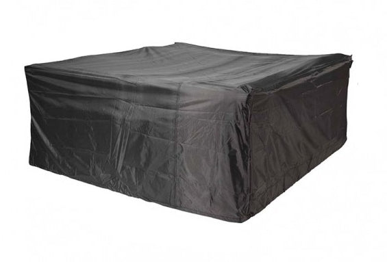 AeroCover Schutzhülle für Lounge-Set – Ripstop-Polyester – Schwarz – 4000 × 700 × 3000 mm