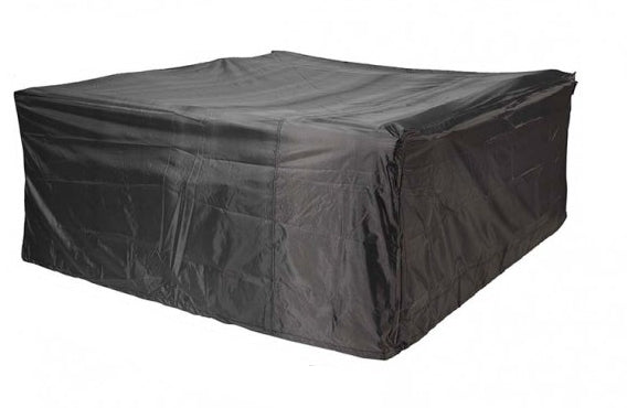 AeroCover Schutzhülle 2550 × 700 × 2550 mm – Polyester – Schwarz – für Lounges