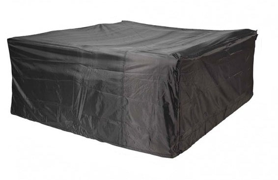 AeroCover Schutzhülle – 240 × 190 × 85 cm, Ripstop-Polyester, Schwarz, für Sitzgruppe, Wetterfest